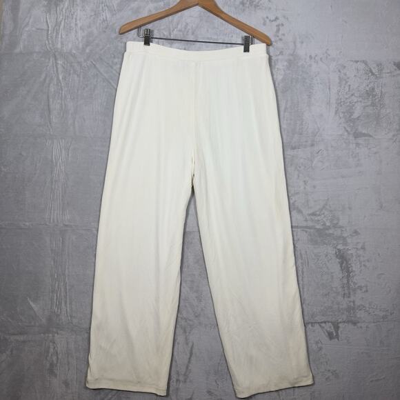 Chico’s Travelers Pants Women’s Size 2 Short (12/14S) White Pull-On Pants - Picture 6 of 9
